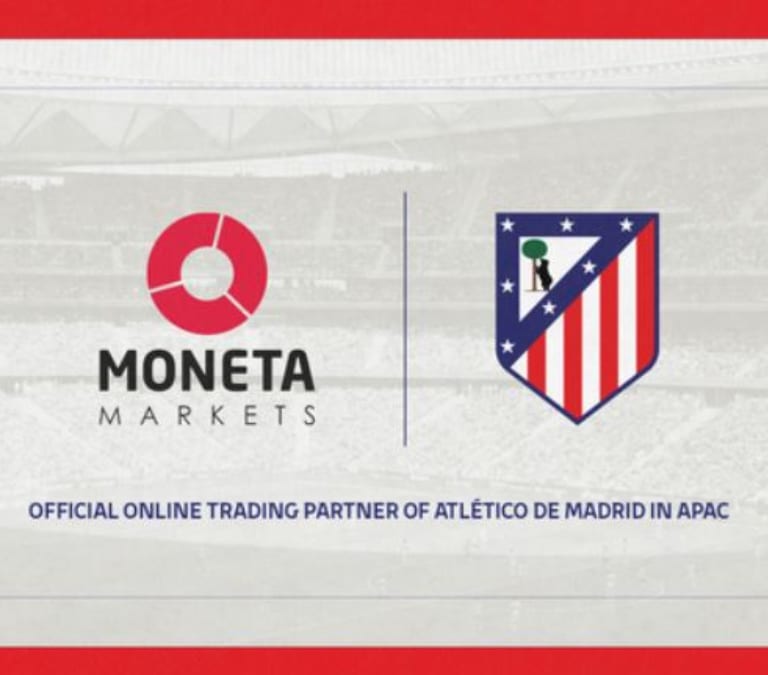 La empresa Moneta Markets, nuevo patrocinador del Atlético de Madrid
