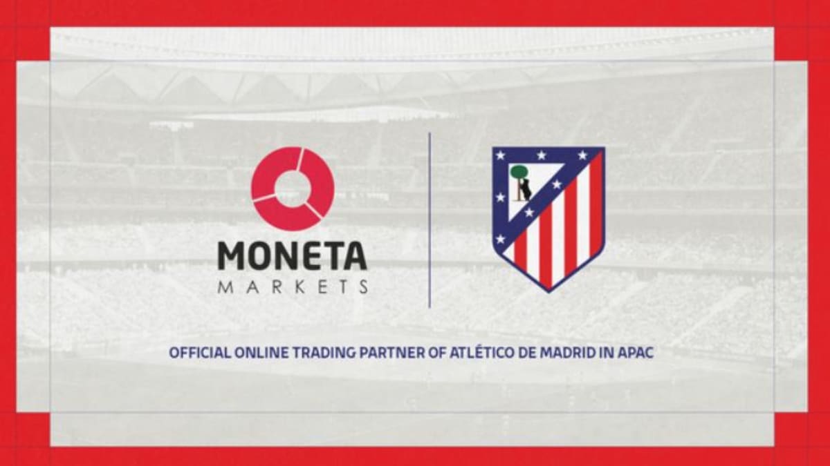 Acuerdo de patrocinio entre Moneta Markets y el Club Atlético de Madrid