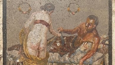 Pompeya recupera un mosaico erótico robado por los nazis