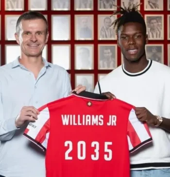 Nico Williams renueva hasta 2035 por el Athletic