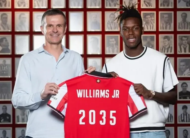 Nico Williams renueva hasta 2035 por el Athletic