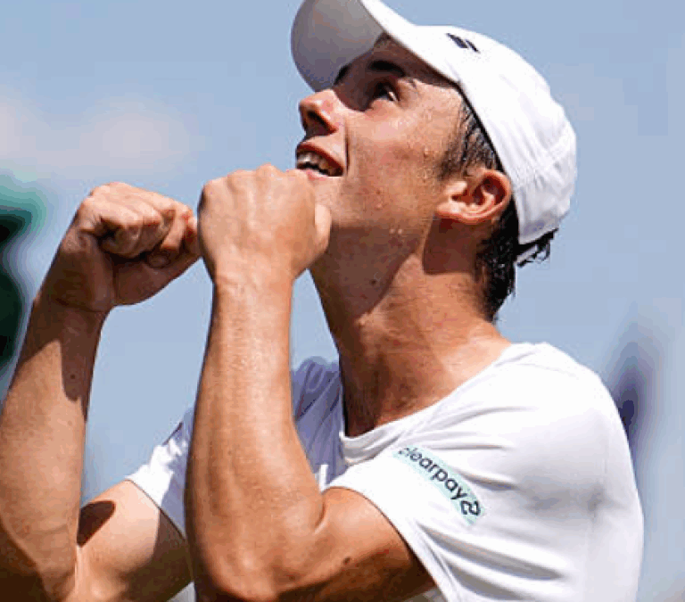 Oliver Tarvet, universitario británico y sorpresa de Wimbledon, reta a Alcaraz