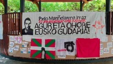 Euskadi y Navarra registraron 168 actos de apoyo a ETA y sus presos entre enero y junio de este año