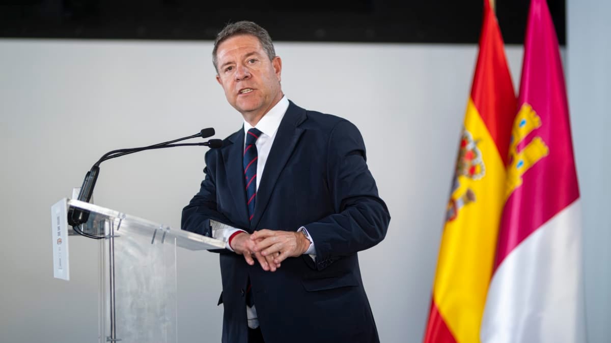 El presidente de la Junta de Castilla-La Mancha, Emiliano García-Page