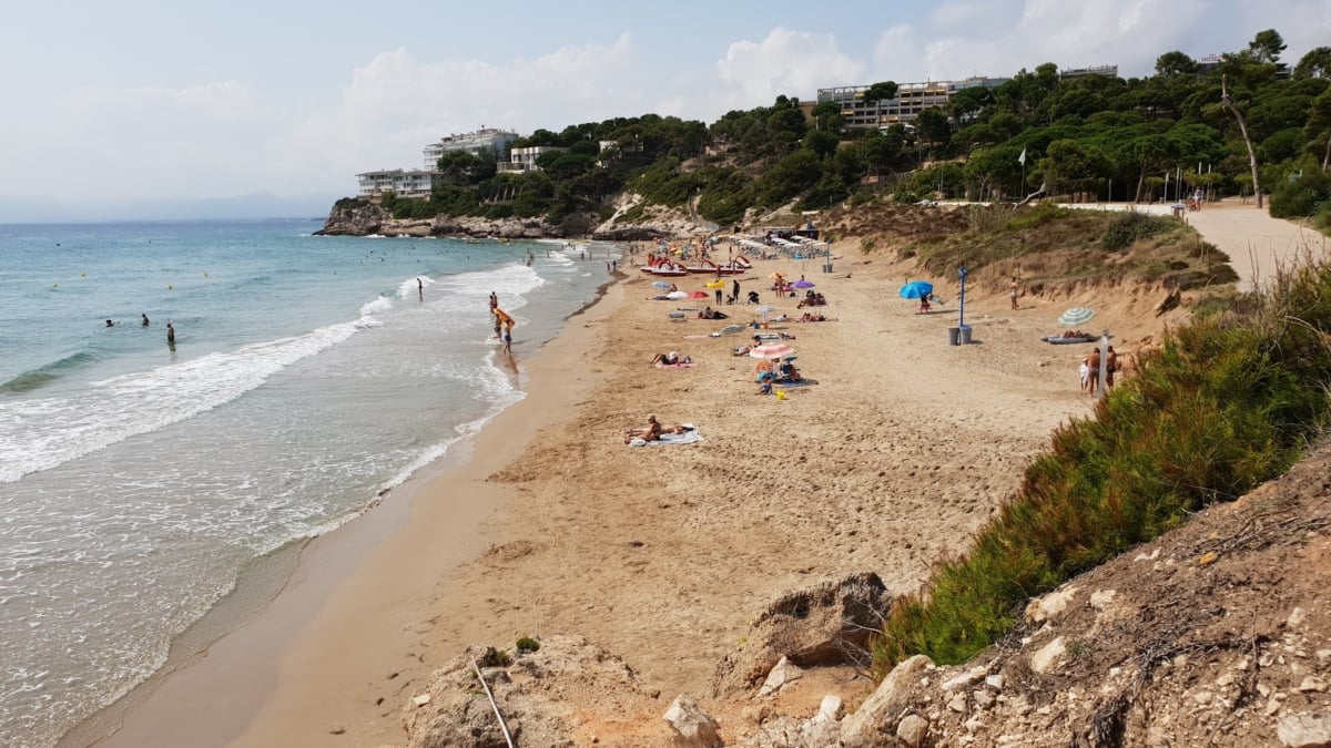 Playa Llarga de Salou (Tarragona).