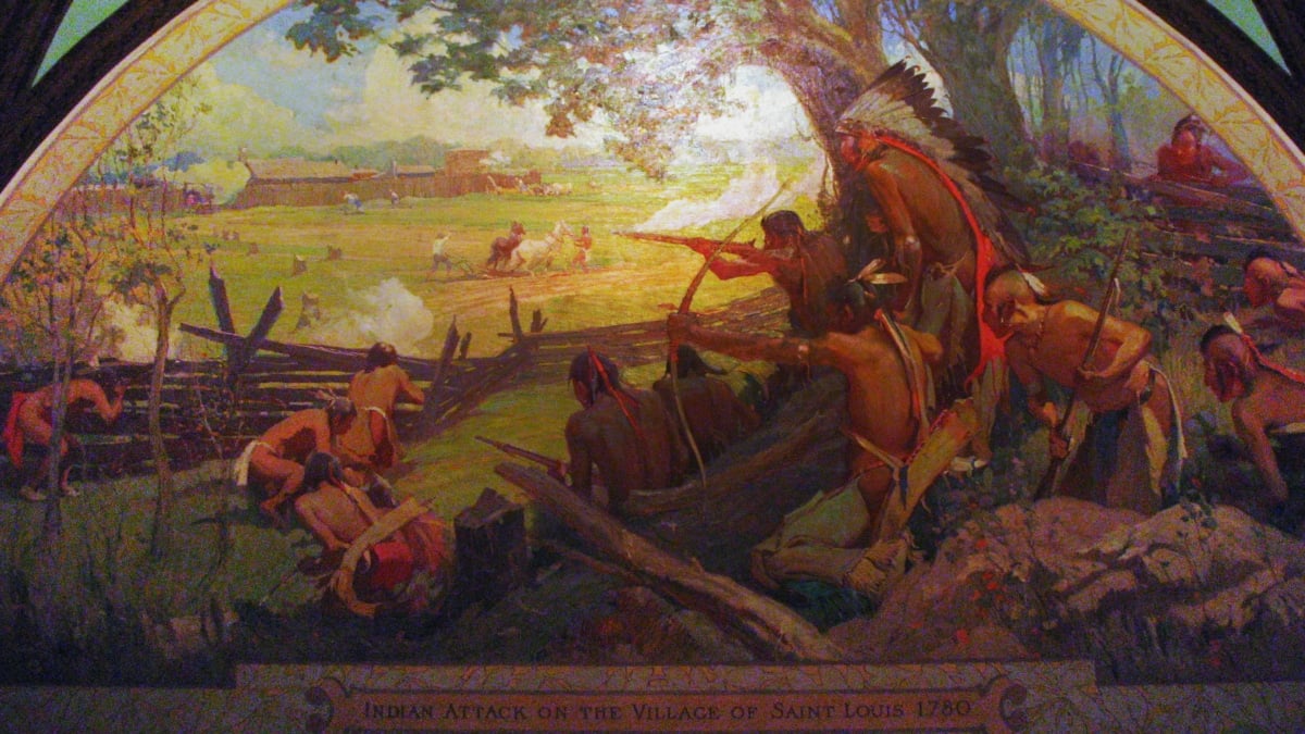 Mural de la Batalla de San Luis.