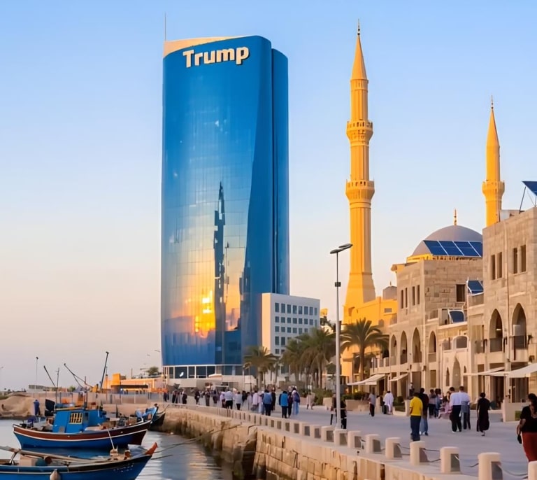 “La Gaza del futuro” que imagina con IA una ministra israelí: sin palestinos y con una torre Trump