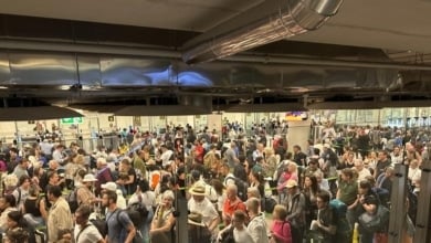 Los policías dicen que hay agentes "suficientes" en Barajas y señalan a Aena por "mala planificación"