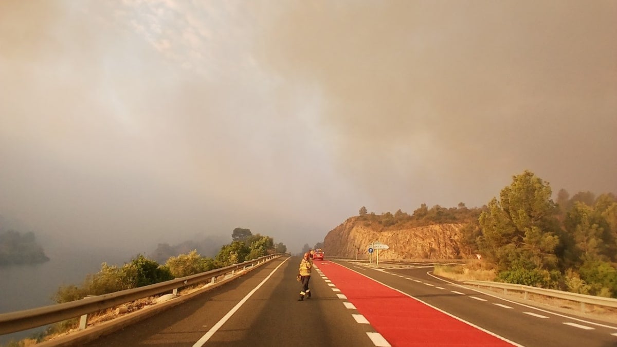 Incendio en Tarragona.