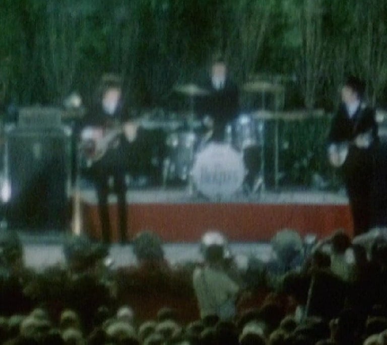 Los Beatles, en color y con Torrebruno: hallan la filmación más completa de su único concierto en Barcelona