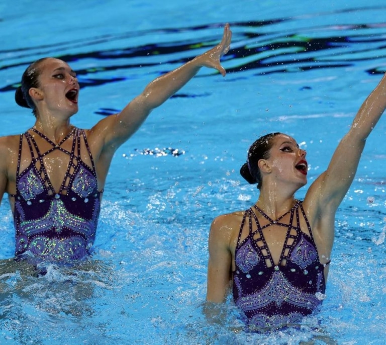 Iris Tió y Lilou Lluís conquistan el primer oro mundial español en dúo libre de natación artística
