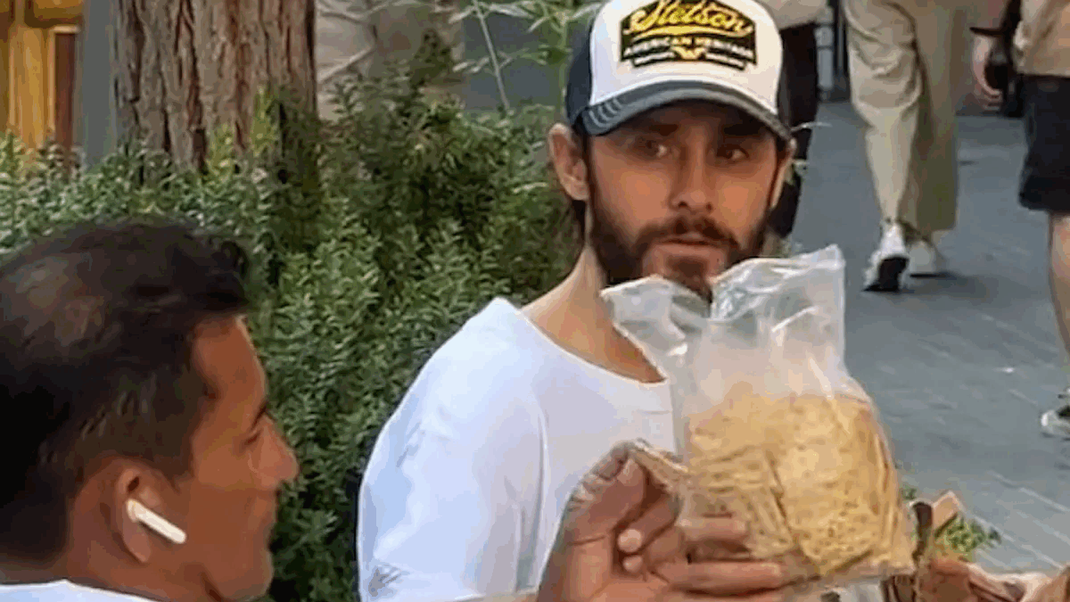 Jared Leto se hace viral tras su visita a Barcelona