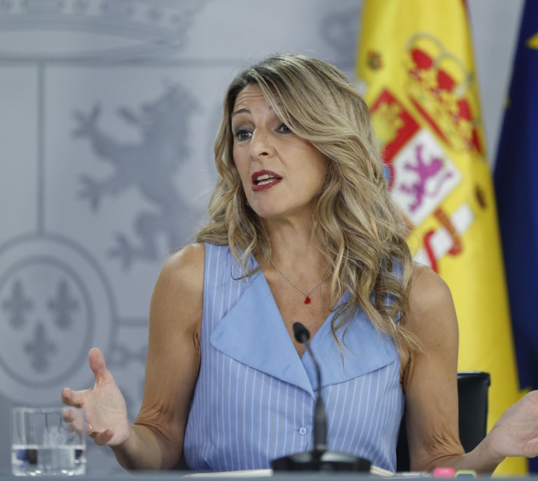 Yolanda Díaz aplaza la reducción de la jornada laboral por el bloqueo de Junts