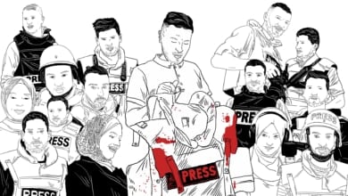 Réquiem por los 245 periodistas palestinos asesinados por Israel en Gaza