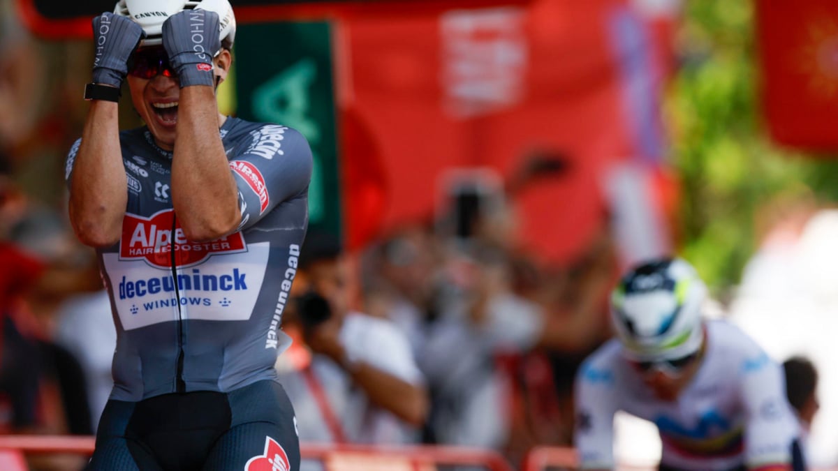 Philipsen gana la primera etapa de La Vuelta 48 días después de abandonar el Tour con varias fracturas