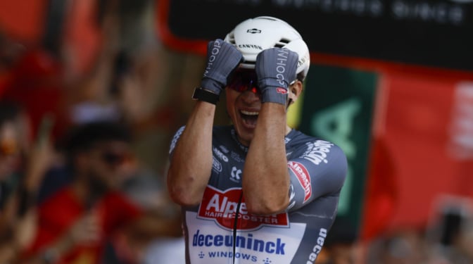 Philipsen gana la primera etapa de La Vuelta 48 días después de abandonar el Tour con varias fracturas