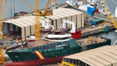 'Duque de Ahumada': la Guardia Civil prepara el mayor buque de su historia para luchar contra los narcos