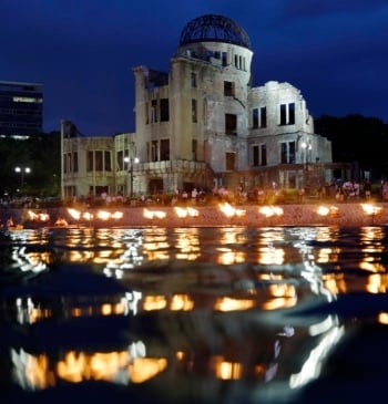 Hiroshima clama por el fin de las armas nucleares en el 80 [...]