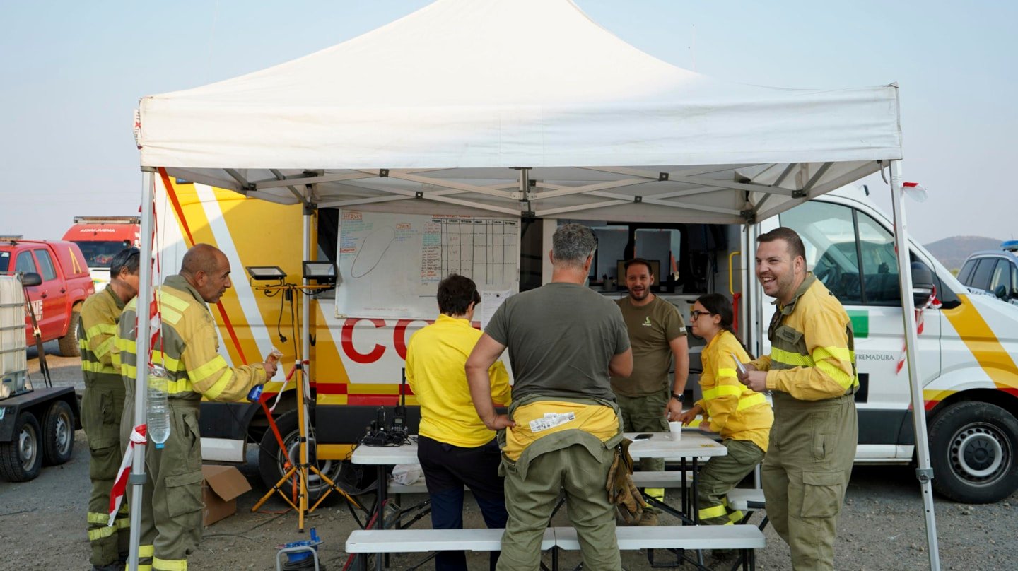 Estabilizado el incendio de Jarilla en Cáceres tras once días activo