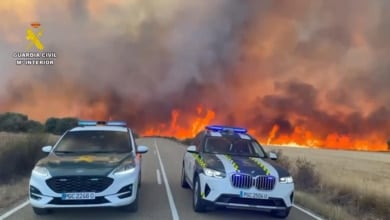 Los incendios de Las Médulas y Zamora obligan a evacuar a más de un millar de vecinos