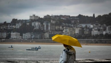 Este sábado predominarán los cielos poco nubosos en la mayoría del país y fuertes lluvias en Cataluña y Mallorca