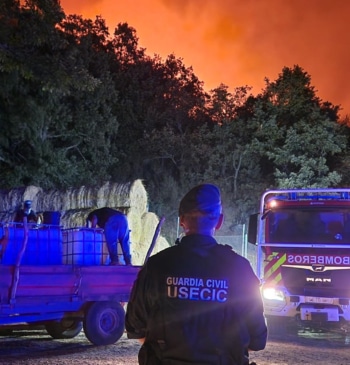 La Guardia Civil emplea drones para inspeccionar los incendios y detectar nuevos [...]