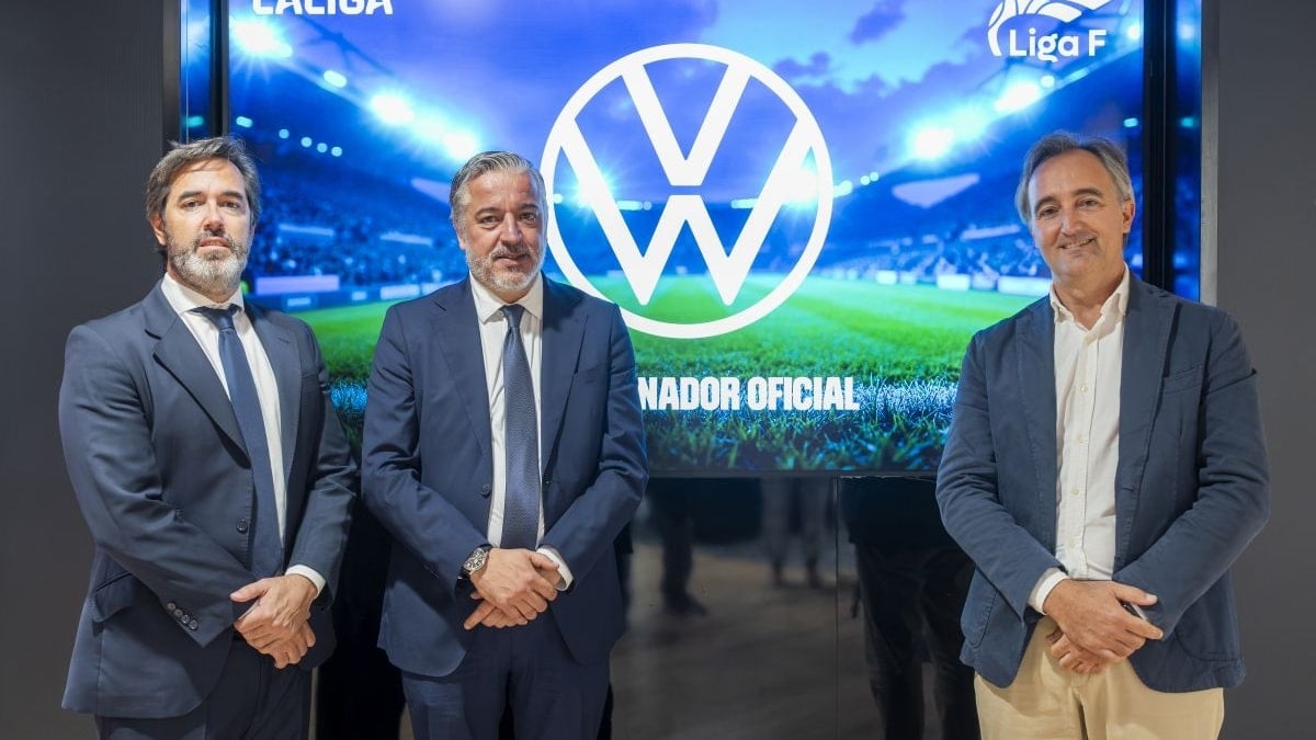 Volkswagen se convierte en patrocinador oficial de LaLiga y Liga F