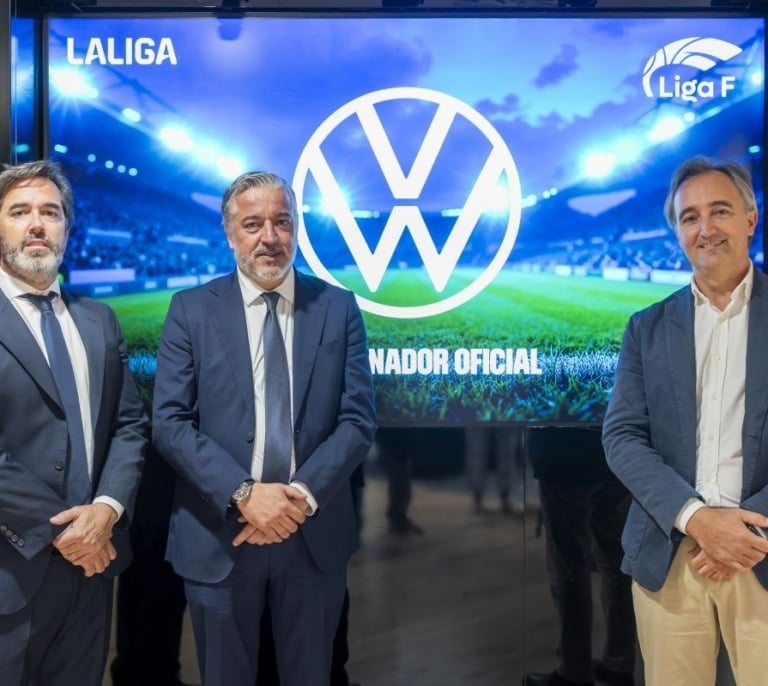 Volkswagen se convierte en patrocinador oficial de LaLiga y Liga F