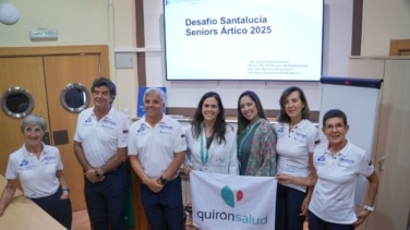 La preparación de los participantes del Desafío Santalucía Seniors para su expedición al Ártico