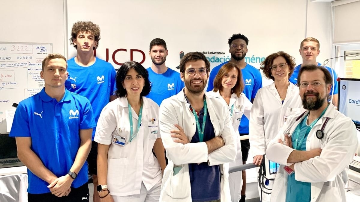 La Fundación Jiménez Díaz completa los reconocimientos médicos del Movistar Estudiantes