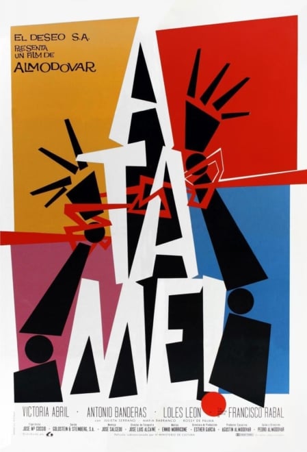 Cartel de la película 'Átame'