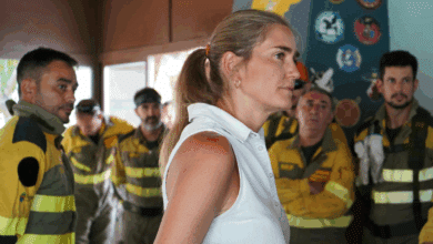 Aagesen defiende el despliegue de medios contra los incendios y pide "rigor técnico" a las autonomías