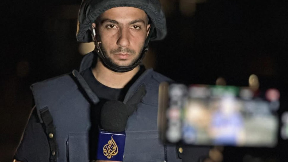 Anas al Sharif, reportero de Al Jazeera