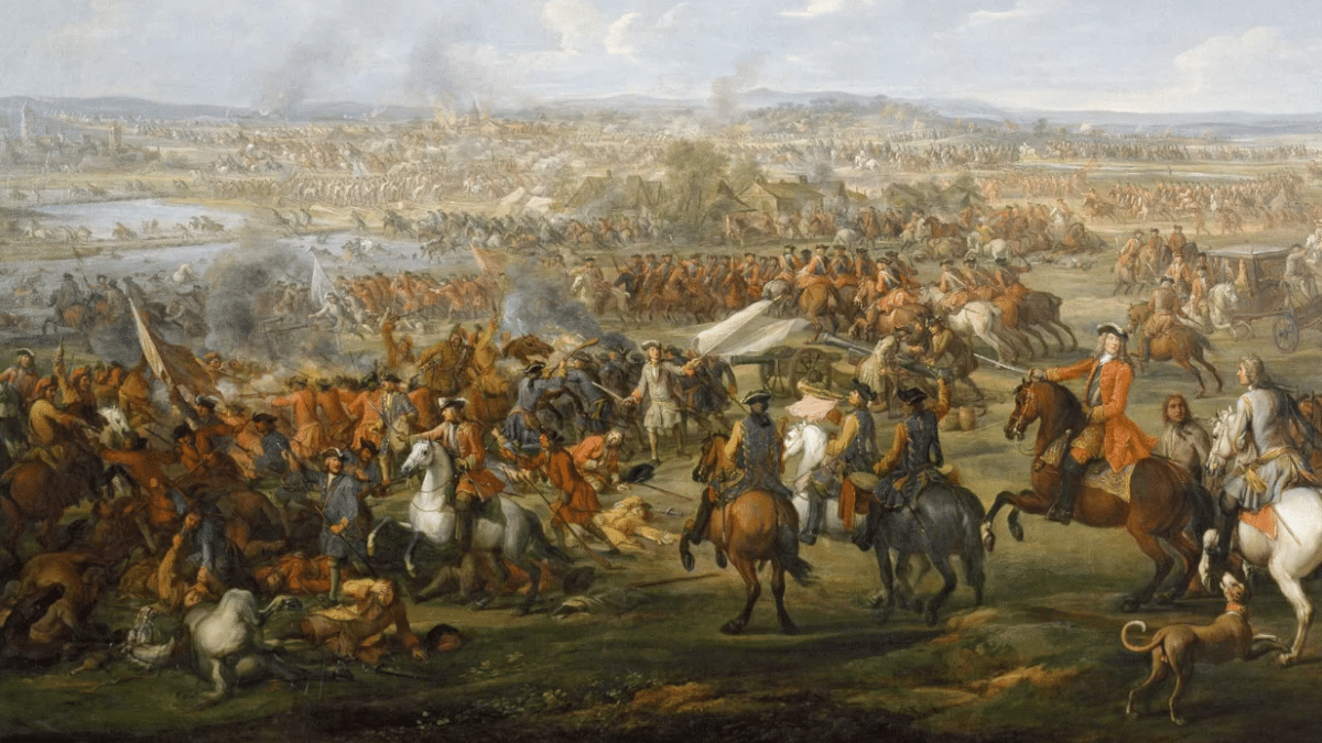 'La batalla de Blenheim' (c. 1743), óleo de John Wootton.