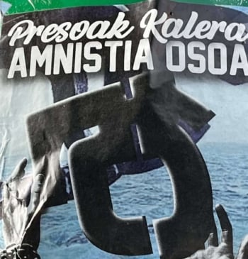 Denuncian la colocación de carteles y pancartas de apoyo a los presos [...]