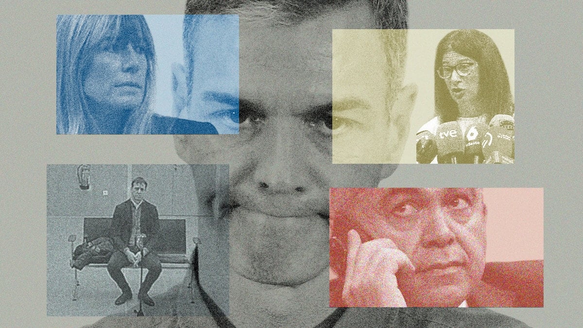 El curso político arranca con Pedro Sánchez acorralado por los casos judiciales: Begoña Gómez, el hermano del presidente, Leire Díez y Santos Cerdán