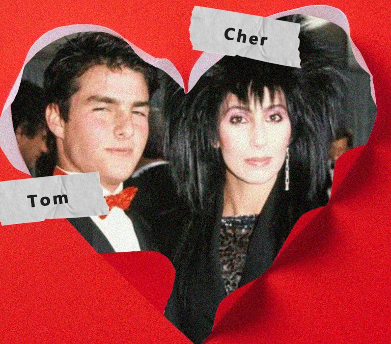 Cher y Tom Cruise, un romance furtivo que se forjó en la Casa Blanca