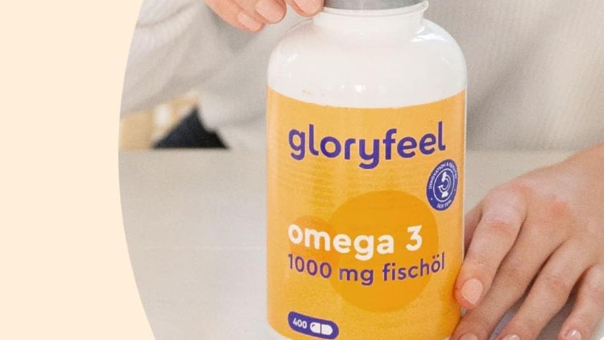 complemento alimenticio Omega 3 de Gloryfeel