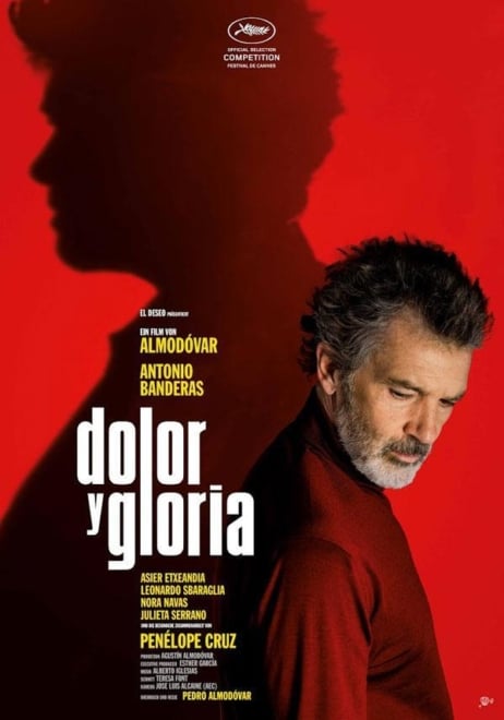 Cartel de la película 'Dolor y Gloria'