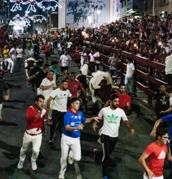 Varios heridos en el segundo encierro de San Sebastián de los Reyes