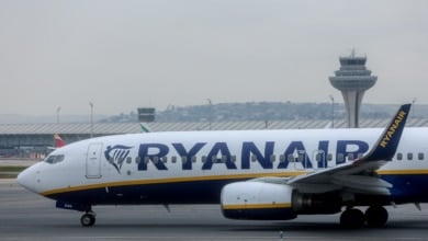 Huelga de Ryanair en Madrid-Barajas durante el puente del 15 de agosto