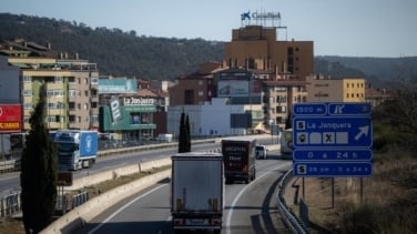 Cortan la AP-7 entre Francia y Girona por el incendio del sur del país