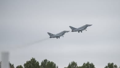 Defensa descarta la compra de cazas F-35 estadounidenses y apuesta por las alternativas europeas como el Eurofighter