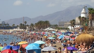 España vuelve a batir récord de turistas hasta junio con 44,5 millones de entradas