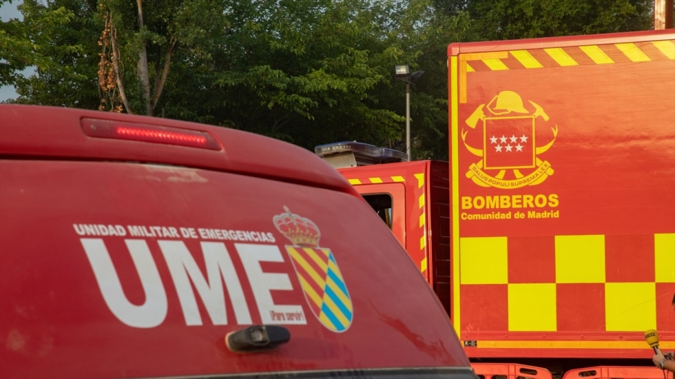 Más de 100 efectivos de la UME trabajan este miércoles en la extinción de los incendios de Extremadura