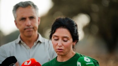 Ayuso de vuelta en Madrid: "El twitter hay que dejarlo para otro momento. Ahora corresponde colaborar y ayudar"