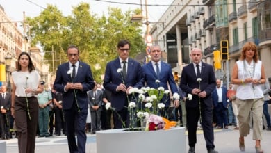 Las familias recuerdan a las víctimas del 17A en el octavo aniversario del atentado yihadista