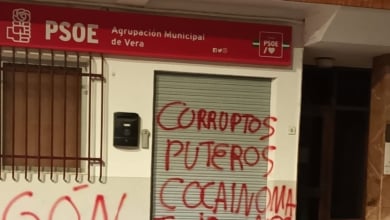 El PSOE achaca a la crispación generada por PP y VOX los 180 ataques a sus sedes sufridos desde 2023