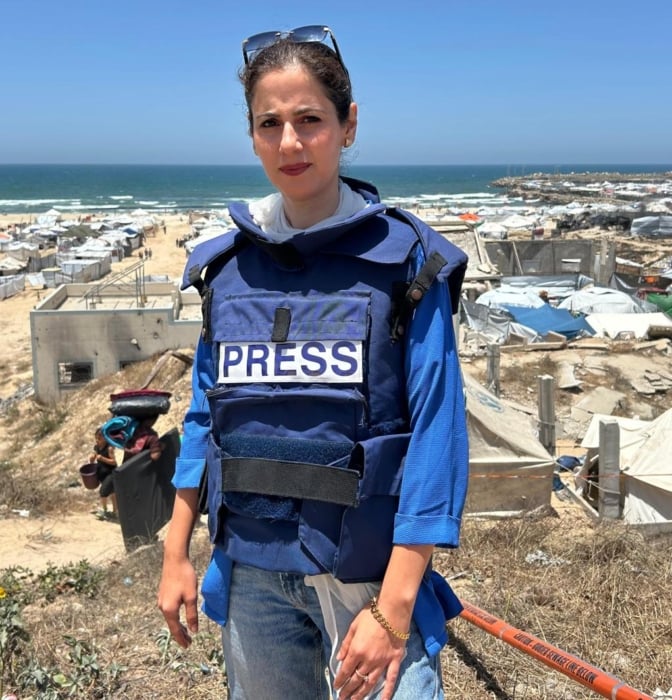 El grito de una periodista desde Gaza: “Tenemos miedo, hambre y cansancio [...]