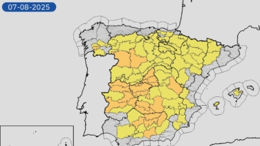 La ola de calor se intensifica: aviso por altas temperaturas en 39 provincias, 13 con riesgo naranja y máximas de hasta 41ºC